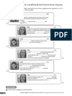 Grammar: 7A First Conditional and Future Time Clauses