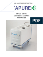 HJ-30i Series Disinfection Machine User Guide: Read and Save These Instructions