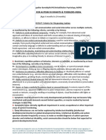 Checklist For Autism in Infants & Toddlers-India: ASD - Tool/Gangadhar Bareddy/M.Phil - Rehabilitation Psychology, NIEPID