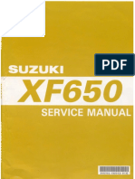Manual de Servicio Suzuki Freewind Xf 650