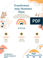 CSR Transformasi Menuju Akuntansi Hijau