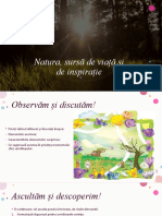 Natura, Sursă de Viață Și de Inspirație