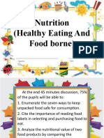 Nutrition (Healthy Eating and Food Borne)