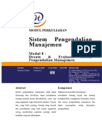 SPM - Modul 8 - Desain Evaluasi SPM