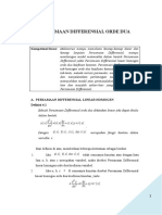 1a.1 Persamaan Differensial Linear Orde Dua Homogen