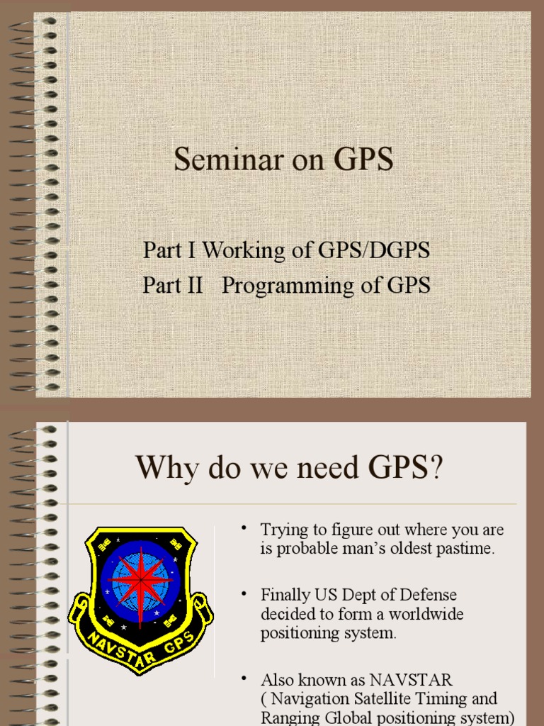 Understanding GPS and DGPS Systems | PDF | Global Positioning System ...