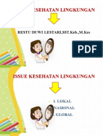 Issue Kesehatan Lingkungan