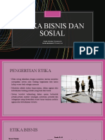 Etika Bisnis Dan Sosial