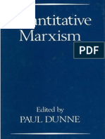 Paul Dunne (Ed.) - Quantitative Marxism(1)