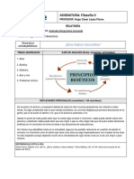 BIOETICA RELATORIA