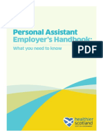 Personal Assistant Employers Handbook