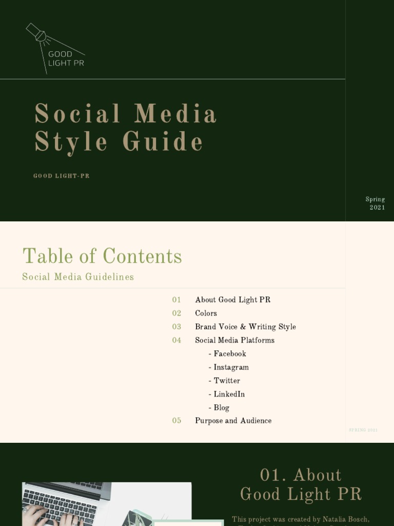 PR Style Guide for SMEs | PDF