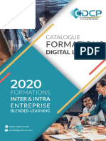 Catalogue Formation Digital Learning 2020