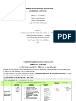 Eje. 2. COMPARATIVO DE PRÁCTICA PEDAGÓGICA .