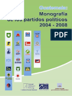 Monografia de Partidos Politicos Guatemala