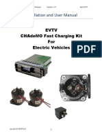 Installation and User Manual: Evtv Chademo Fast Charging Kit For Electric Vehicles