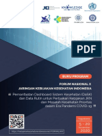 Buku Program FORNAS X - JKKI