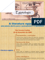 A Literatura Egípcia