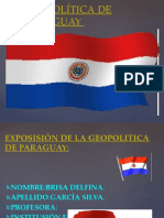 Geopolitica de Paraguay