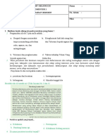 Soal PAS TEMATIK TEMA 2