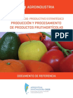 Produccion y Procesamiento de Productos Frutihorticolas