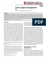 The Principles of The Surgical Management of Gastric Cancer