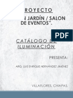 Catalogo Iluminación