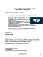 Guia #1. Identificar Los Tipos de Entidades, Según Su Organización Principios Corporativos, Aspectos Legales y Actividades