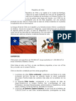 República de Chile: Datos básicos sobre su geografía, clima, recursos naturales y regiones