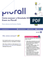 Tutorial - Como acessar seu simulado SOMOS no Plurall