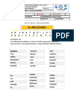 Taller N°1 Grado 3° Lengua Castellanaa