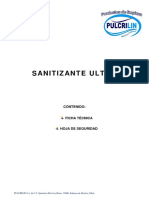 Sanitizante Ultra Con Presentaciones