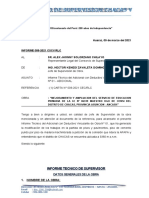 Informe Tecnico de Adicional Con Deductivo Vinculante de Obra