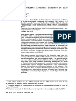 Evolução Da Agroindústria Canavieira Brasileira de 1975 a 1995