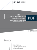 Plan de Trabajo Módulo Aspectos Legales - Laboral, Mercantil y Sociedades.