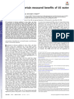 Keiser 2019 The Low But Uncertain Measured Benefits of US Water Quality Policy.