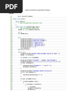 Coding: Aplikasi Sederhana Mengurutkan Bilangan