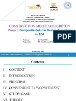 Construction Mixte Acier-Béton Project:: Composite Column Design According To EC4