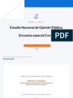 Encuesta Especial Cep Abril2021