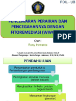 Pencemaran Perairan Dan Pencegahannya Dengan Fitoremediasi (WWG/CW)