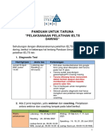 Panduan Peserta Pelaksanaan Pelatihan Ielts Daring 2021