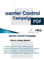 TRAI4-HRT Senergy Barrier Control Campaign