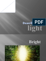 Adjectives To Describe Light