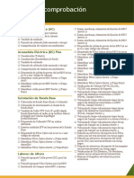 Lista de Comprobación Instalacion RBS