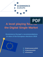 A Level Playing Field For The Digital Single Market