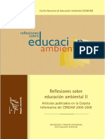 Reflexiones Educacion Ambiental Carpeta Ceneam Tcm34 167571