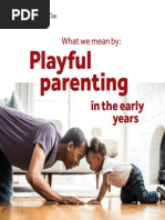 Playful Parenting: in The Early Years