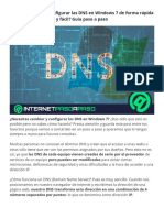 Cómo Cambiar y Configurar Las DNS en Windows 7 de Forma Rápida y Fácil