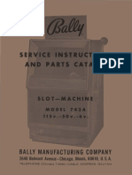 Installation and Operation Guide for Bally Slot Machine