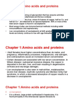 Chapter 1:amino Acids and Proteins: D. Ceruloplasmin